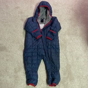 North Face Thermoball Baby One Piece Bunting Size 12-18 months